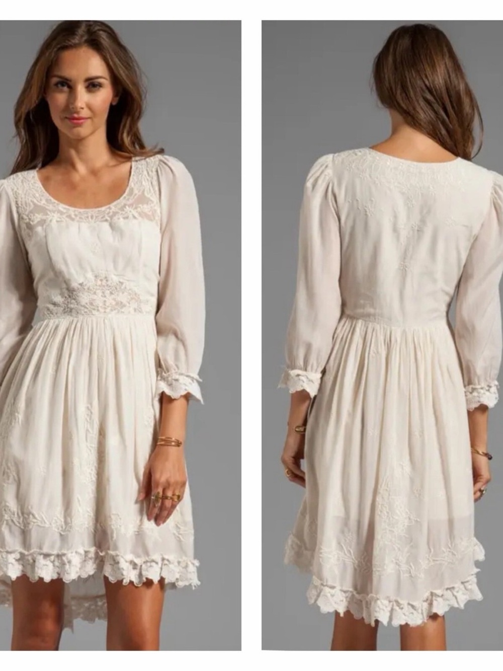 Free People Montana Bohemian Mini Dress